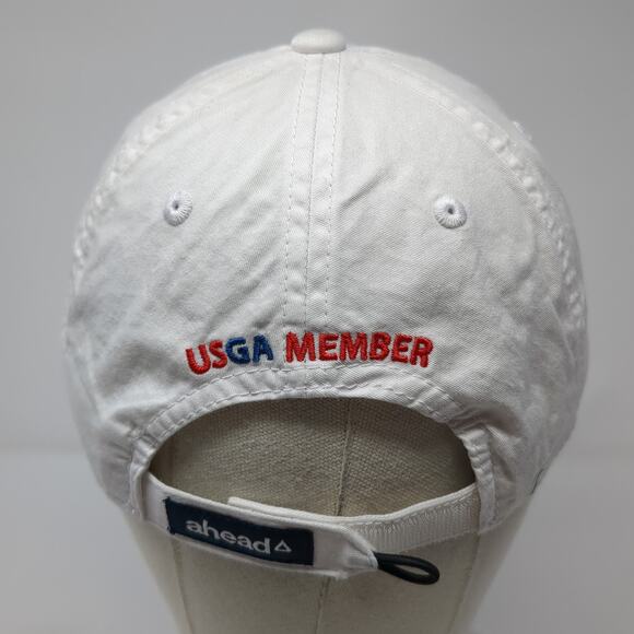 124th US Open Pinehurst USGA Member Baseball Cap White OS Classic Fit Ahead - Picture 7 of 11